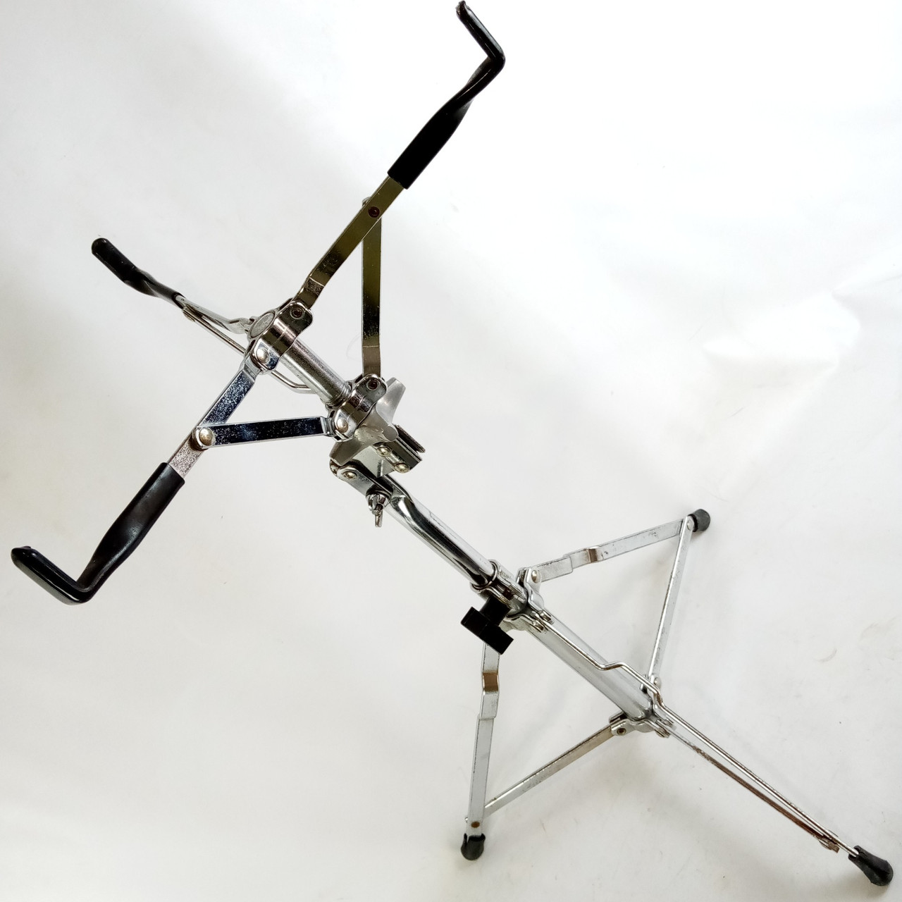 Slingerland 70s"Rocket"1382 Snare Drum Stand Chrome Vintage Sturdy Single-Braced — main photograph
