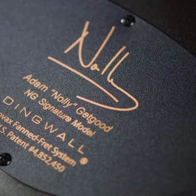 Dingwall NG3 Adam “Nolly” Getgood Signature 4 - Metallic Black image 5