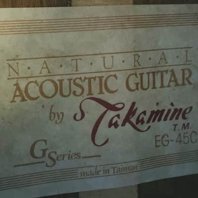 Takamine EG 45C 1995 Natural image 7