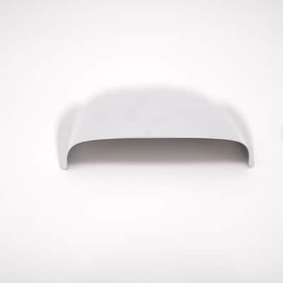 1973 Vintage Fender Jazz Bass F-Logo BRIDGE COVER Chrome JBass Guitar Original 1970's 1971 1972 1974 1975 1976 1977 1978 1979 image 5