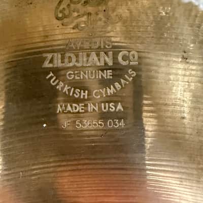 Zildjian A Custom Master sound Bottom High Hat NA image 5
