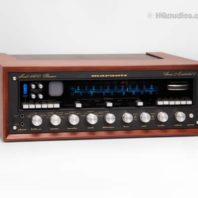 Marantz 4400 Quad Stereo RECEIVER – Restored/Recapped - Free wood case– Warranty image 3