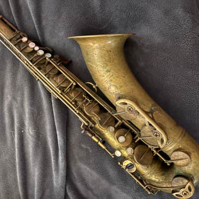 Selmer Mark VI Tenor Saxophone 1956 - worn brass image 1