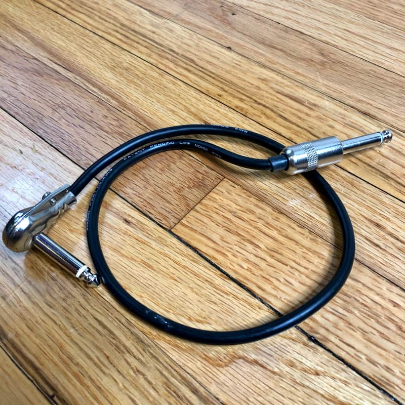 Mogami 2319 17.5” Pancake 1/4” - Small Barrel 1/4” Patch Cable image 1