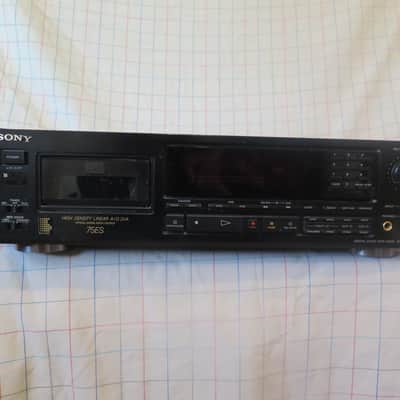 Sony DTC-75ES DAT RECORDER/PLAYER 1990 - METAL/WOOD image 2