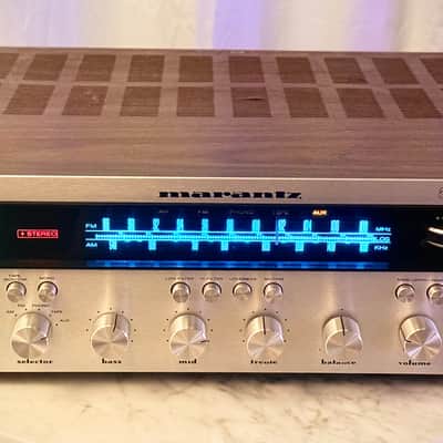πΆβ¨ Marantz 2230 Vintage Stereo Receiver β Serviced/Cleaned, LED Dial, Original Metal Case, Tested Working image 3