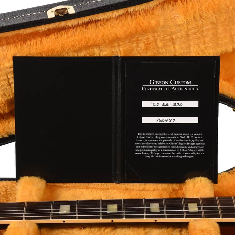 Gibson Custom Shop '62 ES-330 Reissue image 8
