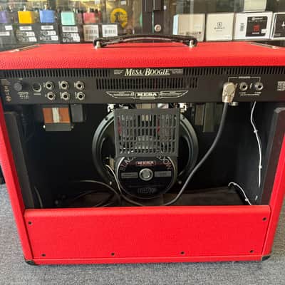 Mesa Boogie Express 5:50 +(Plus) 2-Channel 50-Watt 1x12" Guitar Combo Amplifier -2016- Red Tolex w/ ft sw + cover image 10