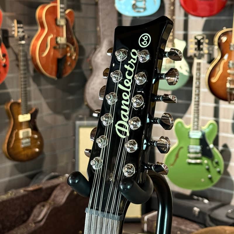 Danelectro '66-12 Transp. 3 Tone Sunburst 12-String + NEW image 1