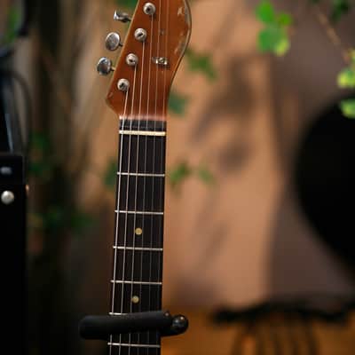 Handmade 60s T‑Style Custom 2026 – Walnut Shellac Semi‑Matte Light Relic image 10