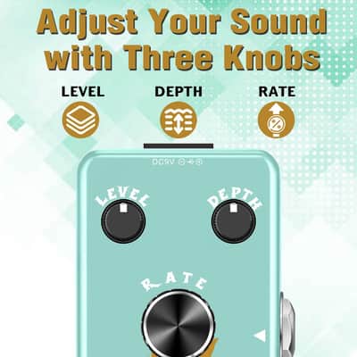 Analog Chorus Effect Classic Warm Chorus for Electric Guitar True Bypass image 3