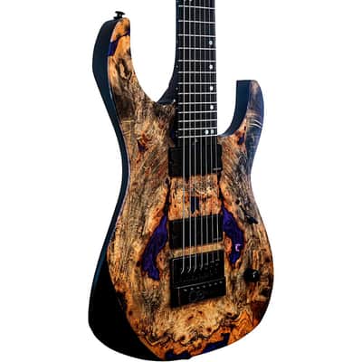 Legator Ninja X7 EverTune 7-String Electric Guitar Regular Royal Purple image 5