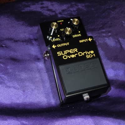 Boss SD-1-4A 40th Anniversary Limited Edition Super OverDrive Pedal w/ Box image 1