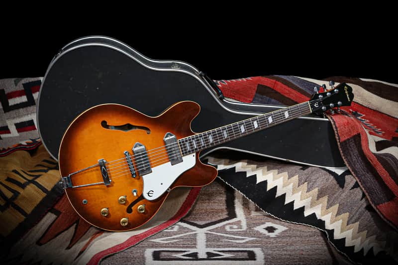 1970's Epiphone Casino Blue Label "Sunburst" image 1