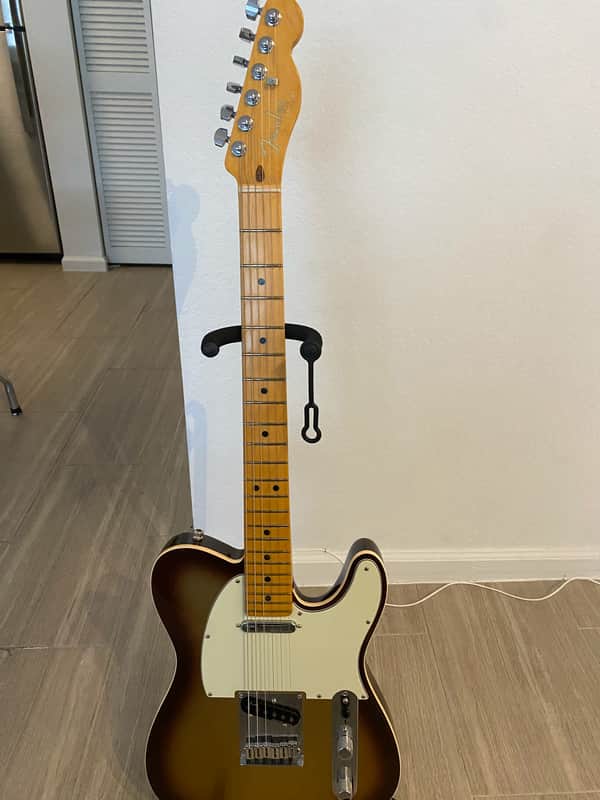 Fender American Ultra Telecaster with Maple Fretboard 2019 - Present - Mocha Burst