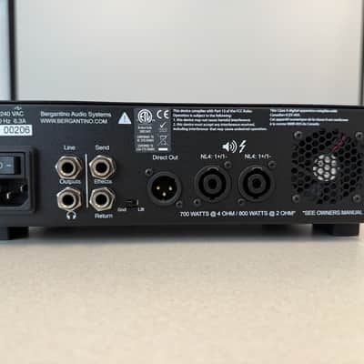 Bergantino Forte 800-Watt Bass Head 2010s - Black image 2