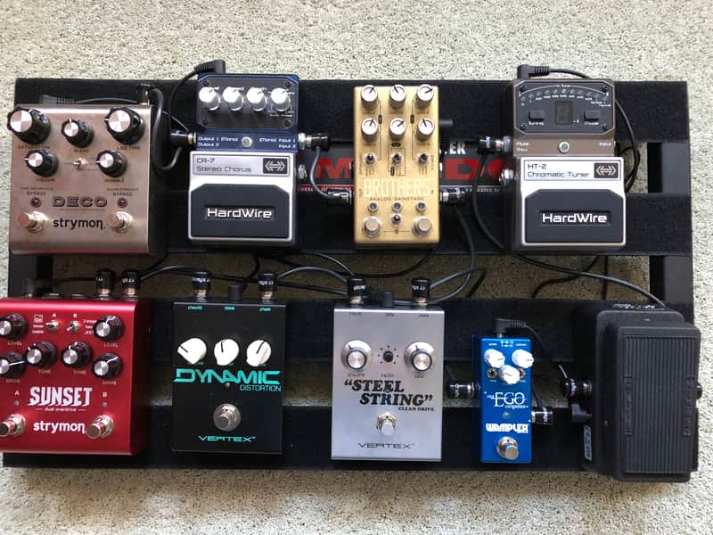 Pedlboard (George L's, Strymon, Brothers, Wampler, Mini-Wah, Vertex) image 1