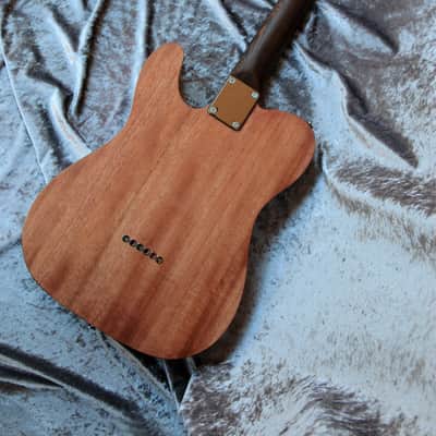 Build to Order GB Liuteria Traditional Tele Semi Hollow bronze image 6
