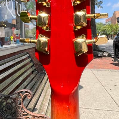VINTAGE 1970’s MIJ “Lyle” Les Paul Custom Lawsuit Copy Electric Guitar~Cherry Sunburst ~      Matsumoku Factory Japan image 25