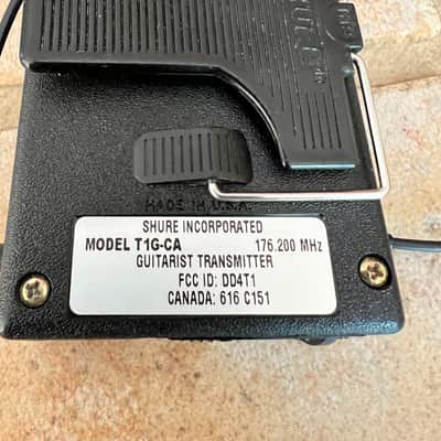 Shure Shure TPD85-CA Wireless Guitar System freq:176.200MHZ image 7