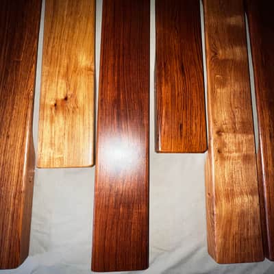 Adams Artist Series Rosewood Conversion 4.3 to 5.0 Octave Bars Only image 4