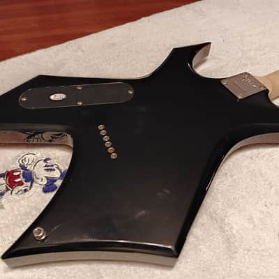 B.C. Rich Kerry King Signature Warlock - Black/Red Flame image 7