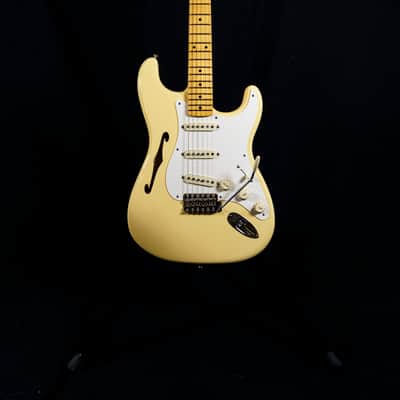 Fender Eric Johnson Thinline Stratocaster 2018 - Vintage White image 1