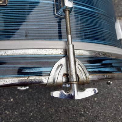 Tempro (pearl) Vintage MIJ 1960s - Blue Strata three piece image 10