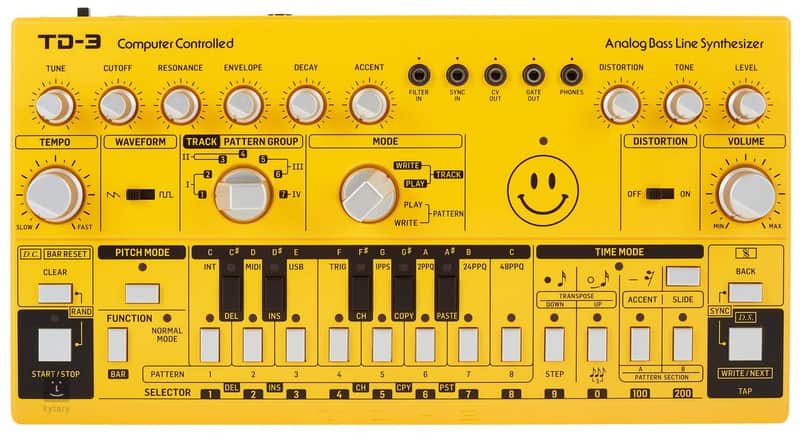 Behringer TD-3 (Acid Yellow) exdemo image 1