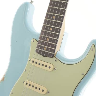 Fender Custom Shop 62 Stratocaster Relic 2024 - Faded Aged Daphne Blue image 6