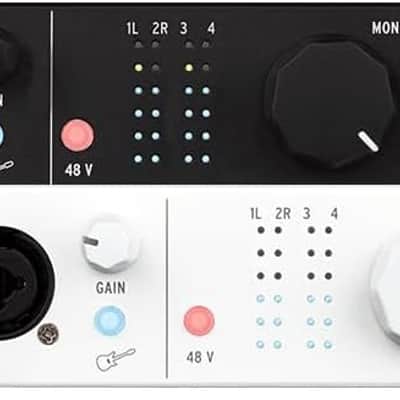 Arturia - MiniFuse 4 - Compact USB Audio & MIDI Interface with Creative Software for Recording, Production, Podcasting, Guitar - Black image 5