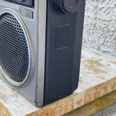 Vintage Sanyo M9930 Boom Box Cassette Recorder Stereo Radio Portable FOR PARTS OR REPAIRS image 9