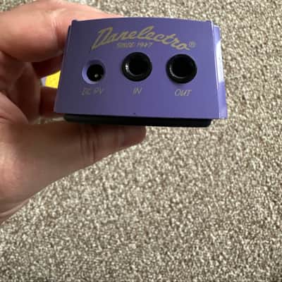Danelectro DJ-11 Guitar Pedal Tuner - Purple image 3