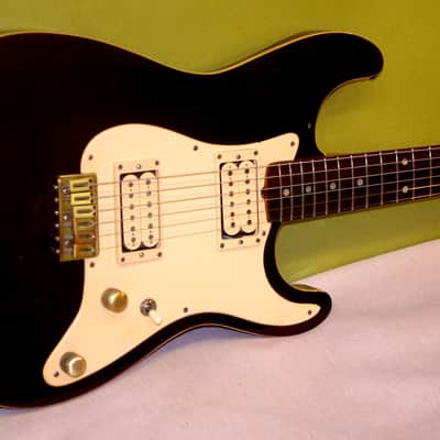 St. Blues  Strings & Things Guitar Blues King IV 1982 Wine. EXTREMELY RARE.  Mahogany Body. Memphis image 19
