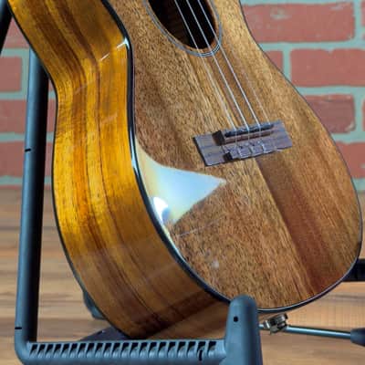 Martin TKE Solid Koa Tenor Acoustic-electric Ukulele - Natural Gloss image 10