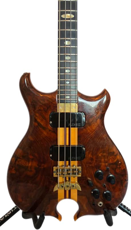 Alembic 20th Anniversary Bass 1989 - Burl Walnut image 1