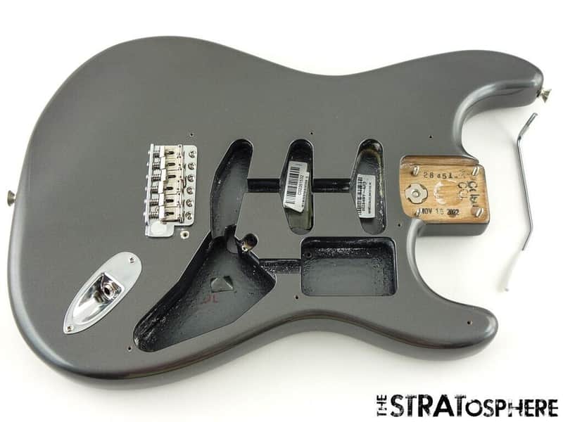 2022 American Fender CLAPTON Strat BODY & HARDWARE USA Stratocaster Pewter image 1
