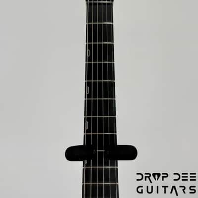 Infinia Neptune Headless Electric Guitar w/ Bag - Solid Lunar Black image 10