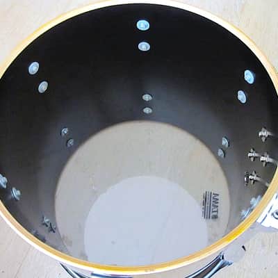 12" x 11" Tama Artstar II Tom Drum, Piano Black Lacquer - Vintage image 9