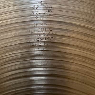 Istanbul Agop 16” dark crash 1990’s 2 signature image 2