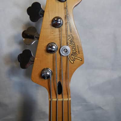 1997 FENDER CALIFORNIA SERIES PRECISION BASS @ USA @ BLACK w/GOLD METAL PICK image 7
