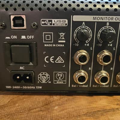 Behringer Xenyx CONTROL2USB Studio Monitor Controller 2012 - Present - Black image 6