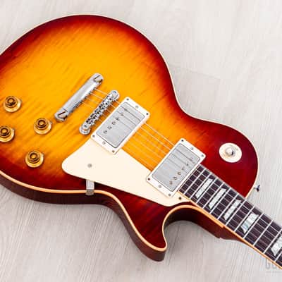 2022 Gibson Custom Shop Historic 1959 Les Paul Standard R9 70th Anniversary VOS Factory Burst image 8