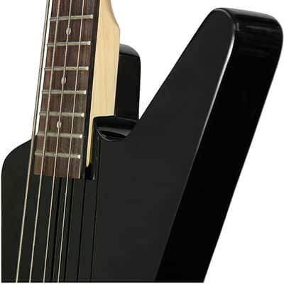 Dean ML Metalman 4-String Electric Bass Guitar with Active EQ Classic Black image 3