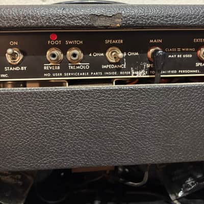 Music Man 210-HD One Thirty 2-Channel 130-Watt 2x10" Guitar Combo 1974 - Black image 9