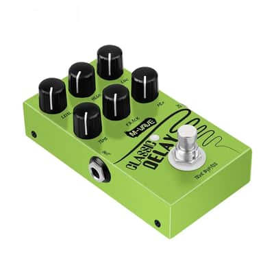 Classic Delay Effect Pedal, True Bypass 600ms Delay Time Guitar Effects Pedal for Electric Guitar Bass image 2