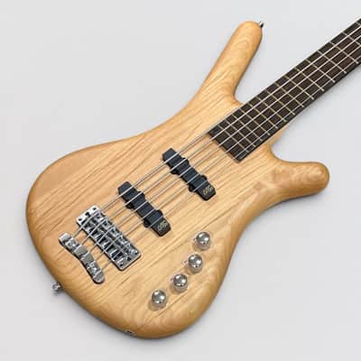Warwick RockBass Corvette Basic 5 String Electric Bass Guitar - Natural image 11
