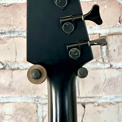 Epiphone Goth Thunderbird IV Bass Guitar 2008 - Matte Black image 10