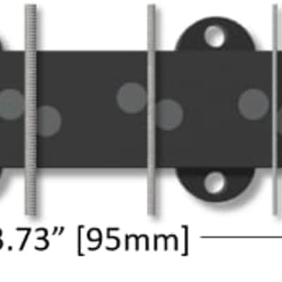 Bartolini 4-String B-Axis J44J-L/S 4-String J-Bass pickup set image 3