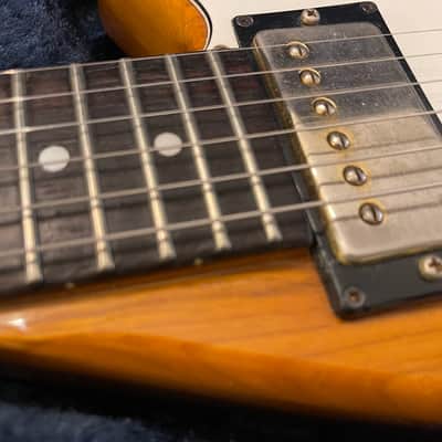 Rare Ibanez 2469 Futura 75-76 - Sen wood (korina look) image 17